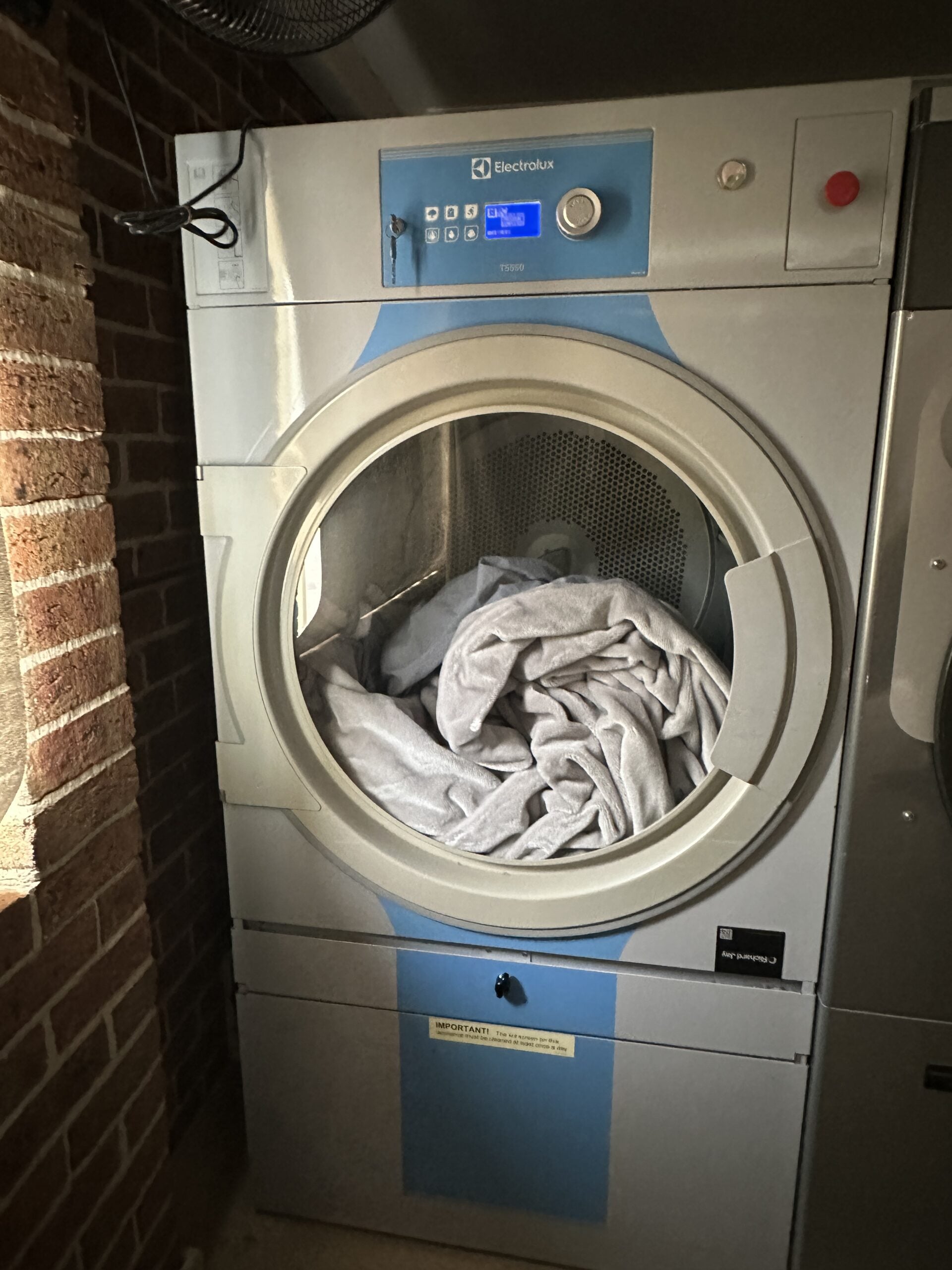 Electrolux T5550 Gas Dryer