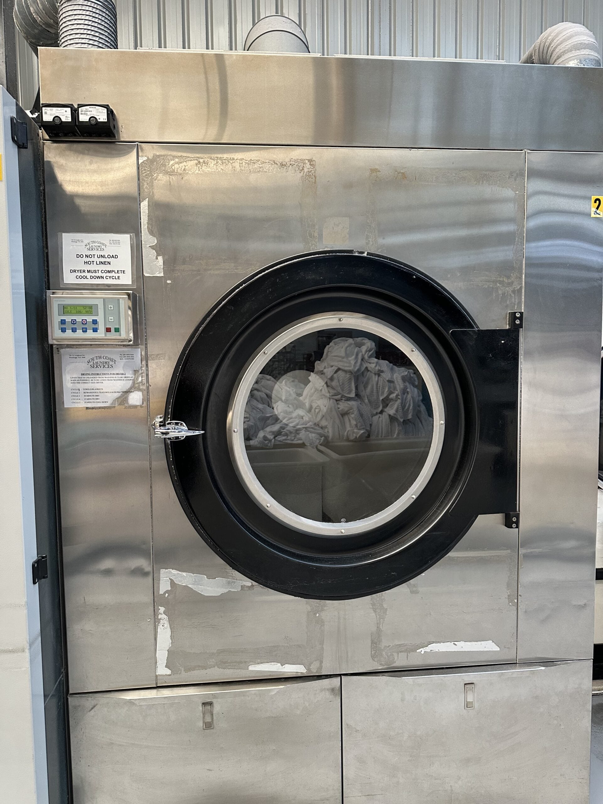 100kg gas dryer