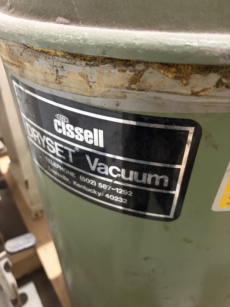Cissel Vacuum units